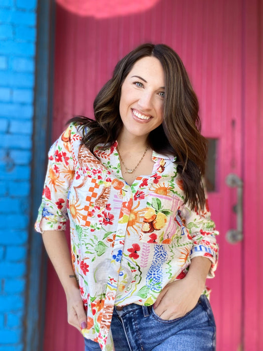 Tops Fresh and Fruity Blouse