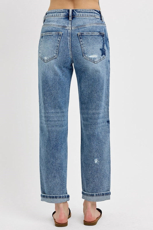 Bottoms Risen Star Jeans