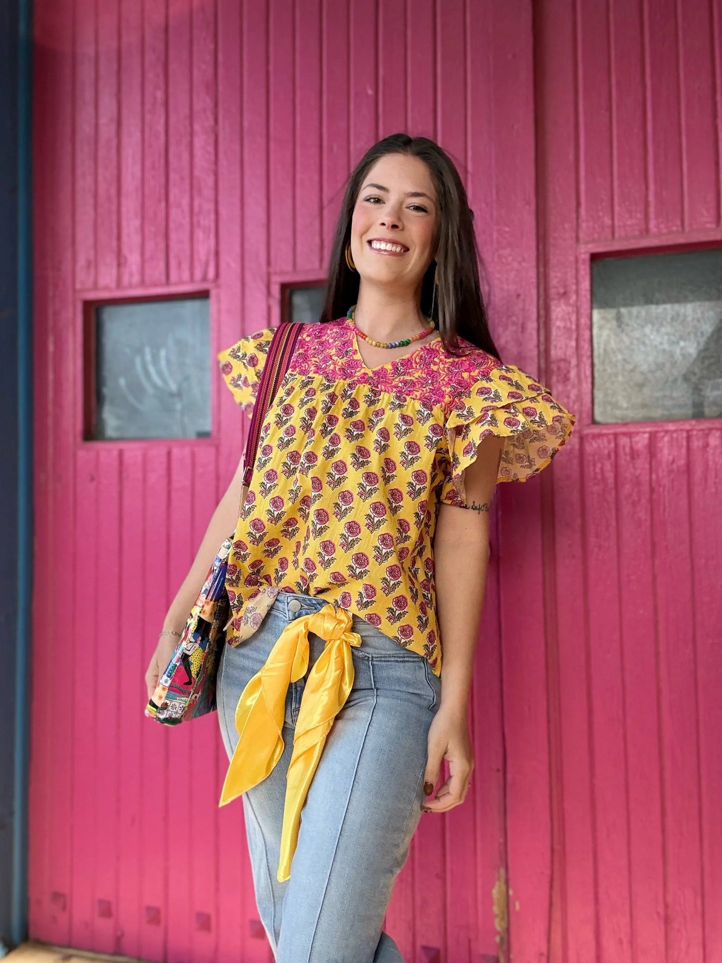 Ali Embroidered Top