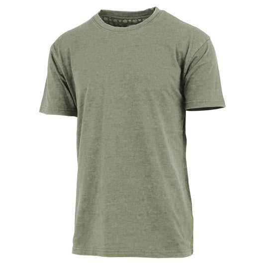 Graphic Tees Basic Acid Wash Tee Olive