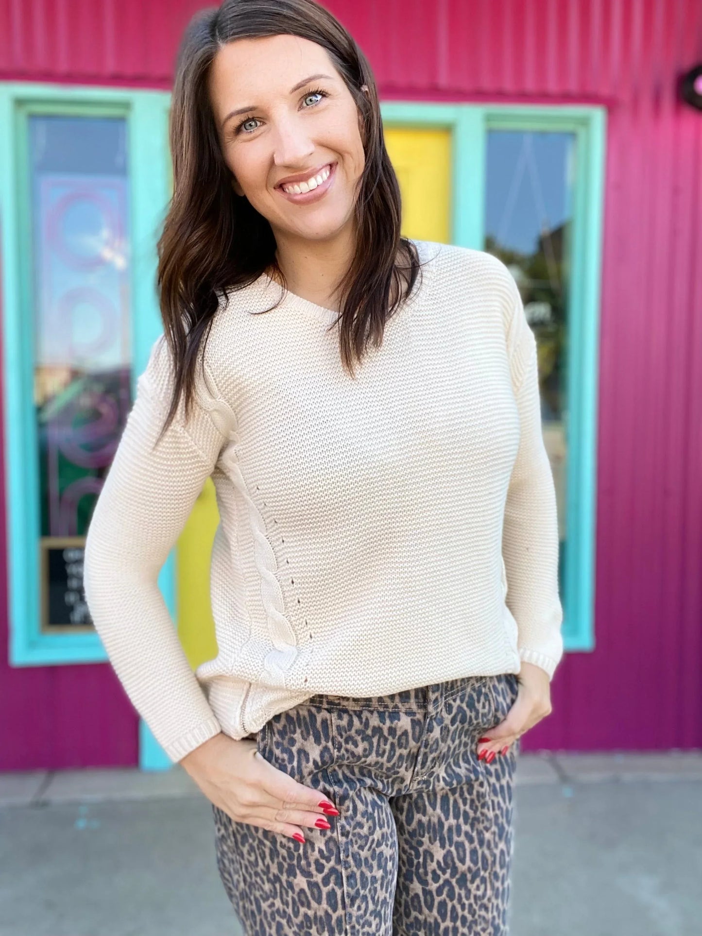 Tops Brette Neutral Sweater
