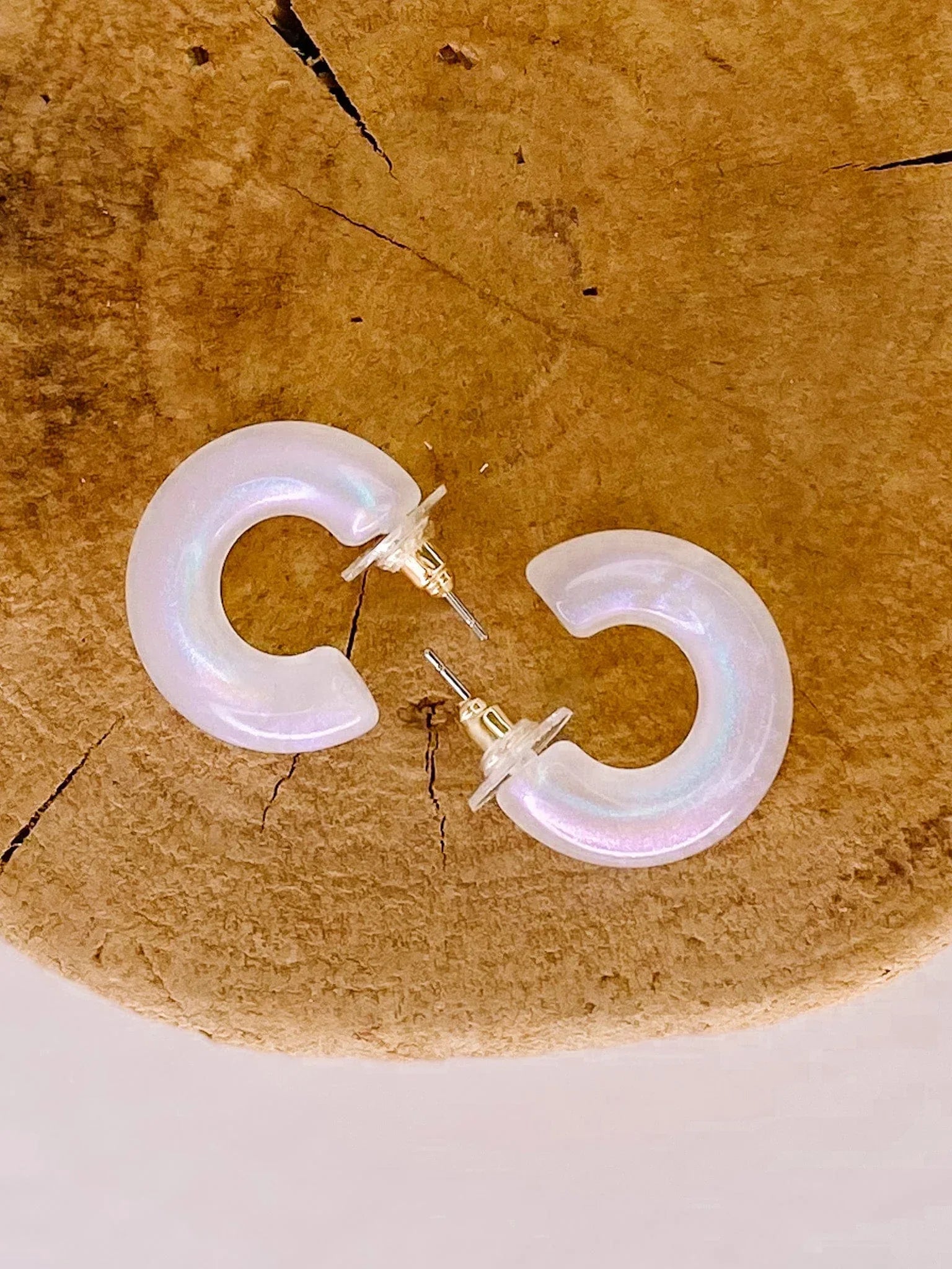 Accessories Chubby Shimmer Hoop