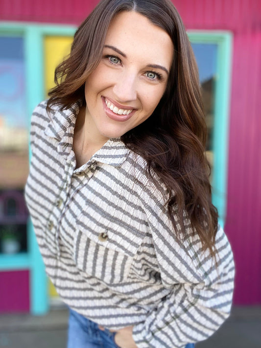 Shirts & Tops Cindee Stripe Pullover