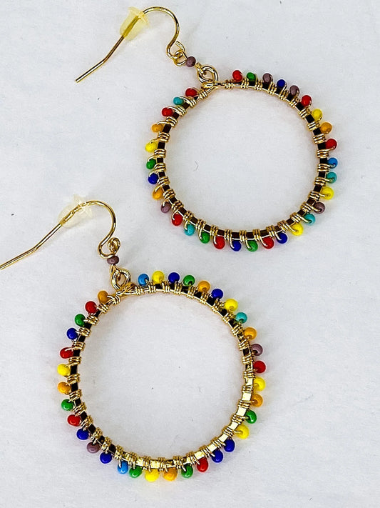 Earrings Fiesta Chula Round Earring