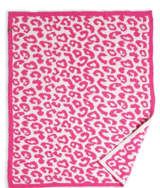 Other Goodies Luxe Kids Blanket-Fuchsia
