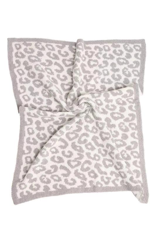 Other Goodies Luxe Kids Blanket-Gray