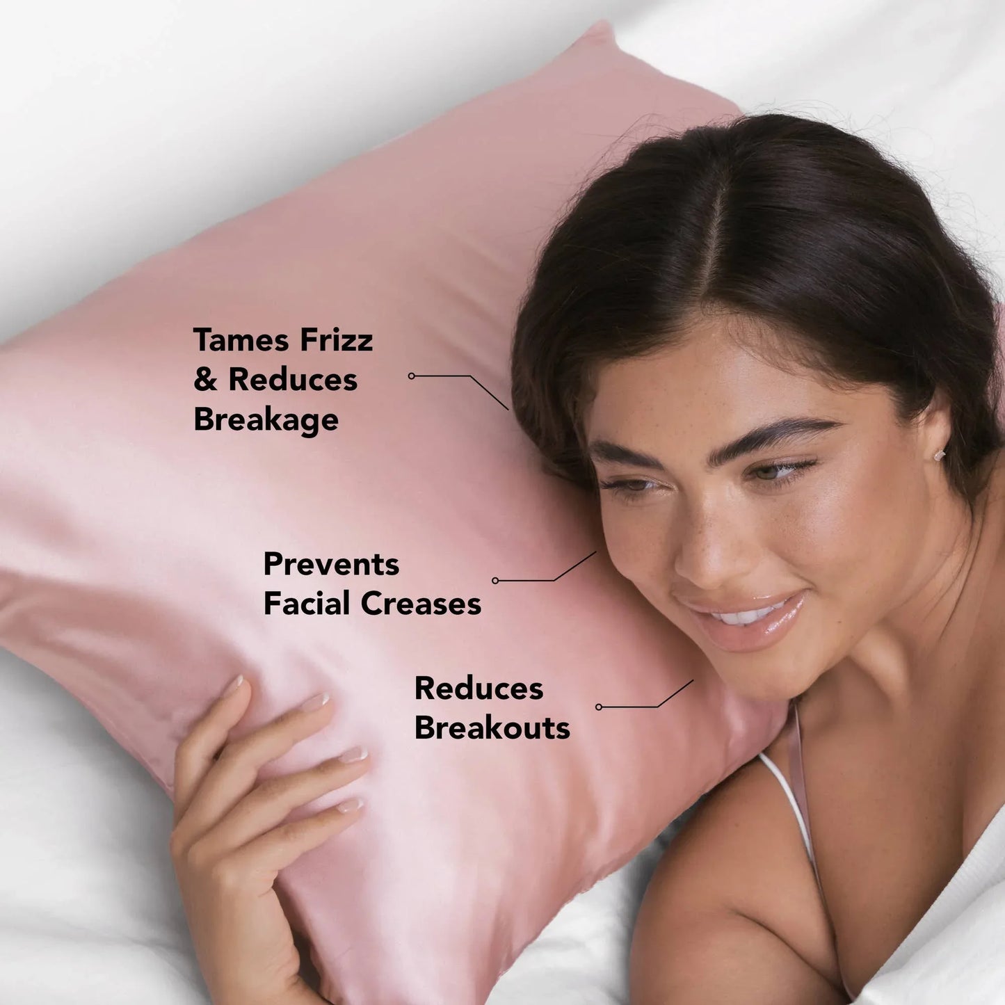 Other Goodies Satin Pillowcase - Blush