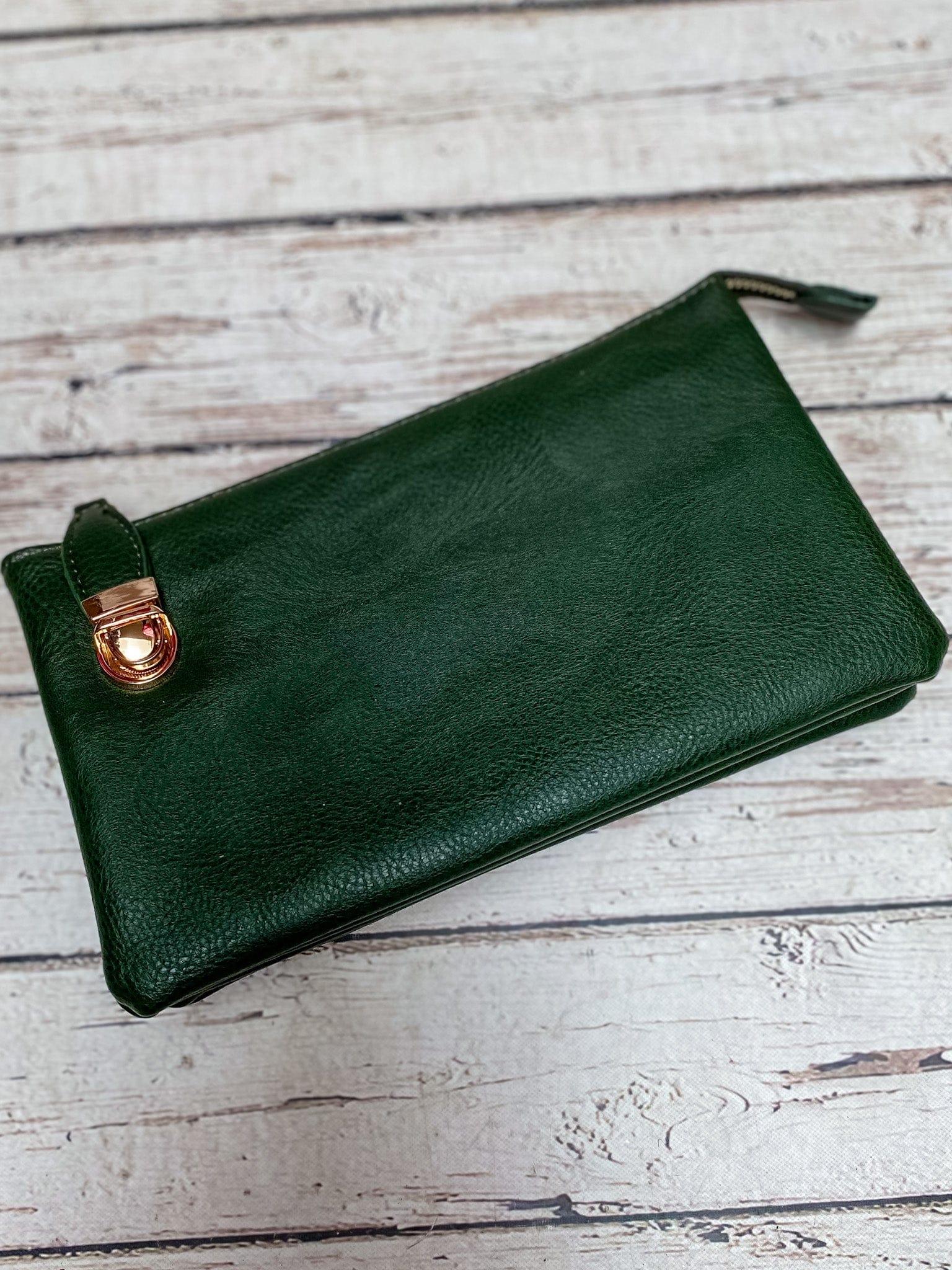 Handbags Top Zipper Crossbody Olive Green