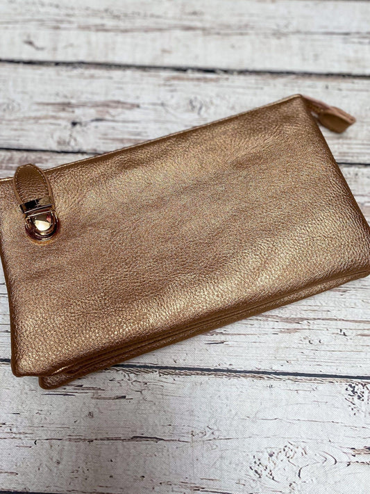 Handbags Top Zipper Crossbody Rose Gold