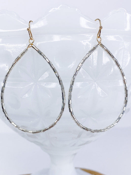 Earrings Jolie Shimmer Tear Drop