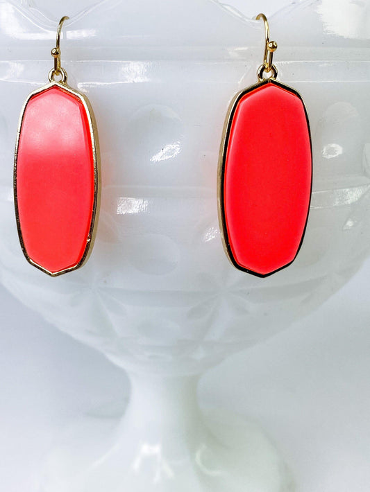Earrings Neon Melon Earrings